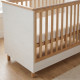 Casababy Lumi White Βρεφικό Κρεβάτι Μετατρεπόμενο Σε Προεφηβικό
