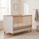 Casababy Lumi White Βρεφικό Κρεβάτι Μετατρεπόμενο Σε Προεφηβικό