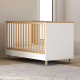 Casababy Lumi White Βρεφικό Κρεβάτι Μετατρεπόμενο Σε Προεφηβικό