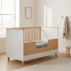 Casababy Lumi White Βρεφικό Κρεβάτι Μετατρεπόμενο Σε Προεφηβικό