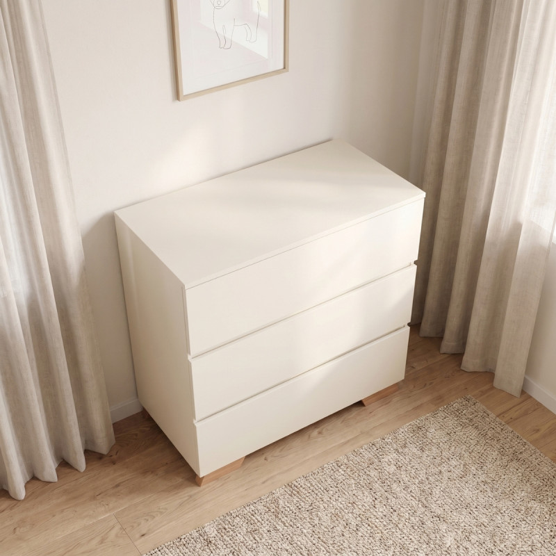 Casababy Oslo Vanilla Βρεφική Συρταριέρα
