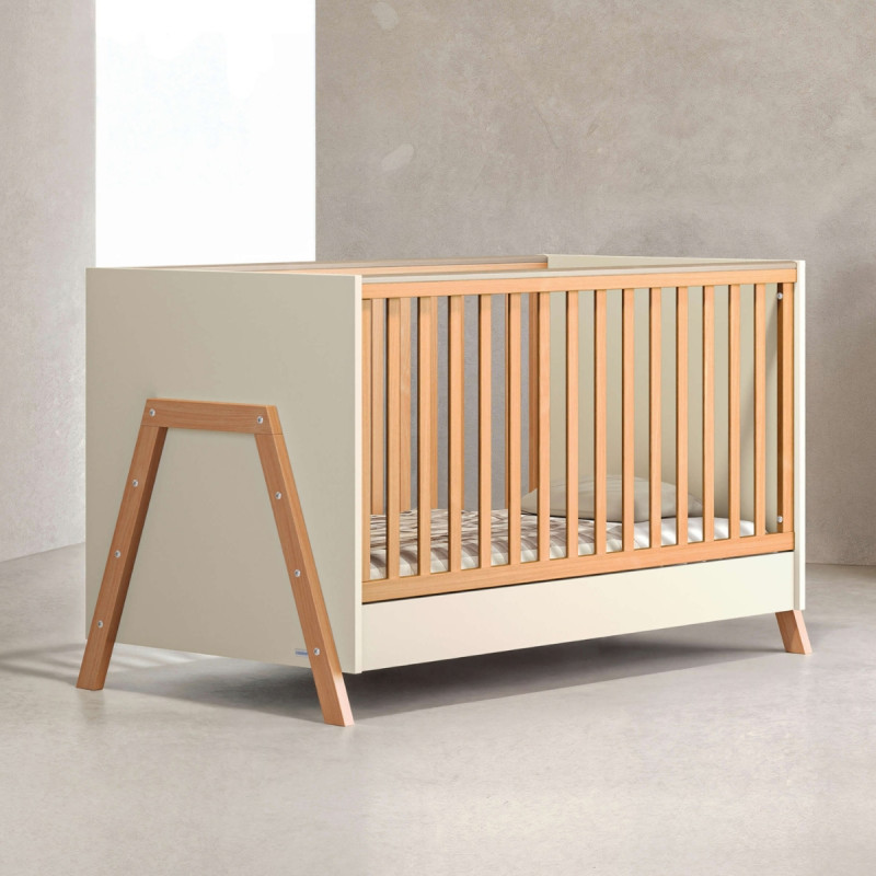 Casababy Oslo Vanilla Βρεφικό Κρεβάτι Μετατρεπόμενο