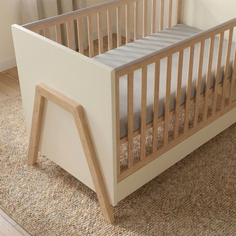 Casababy Oslo Vanilla Βρεφικό Κρεβάτι Μετατρεπόμενο