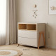 Casababy Palmer Beige Βρεφική Συρταριέρα