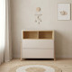 Casababy Palmer Beige Βρεφική Συρταριέρα