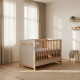 Casababy Palmer Beige Βρεφικό Κρεβάτι Μετατρεπόμενο Σε Προεφηβικό