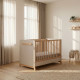 Casababy Palmer Beige Βρεφικό Κρεβάτι Μετατρεπόμενο Σε Προεφηβικό