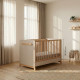 Casababy Palmer Beige Βρεφικό Κρεβάτι Μετατρεπόμενο Σε Προεφηβικό