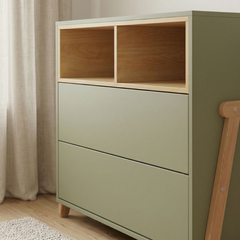 Casababy Palmer Olive Βρεφική Συρταριέρα