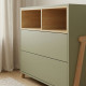 Casababy Palmer Olive Βρεφική Συρταριέρα