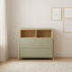Casababy Palmer Olive Βρεφική Συρταριέρα