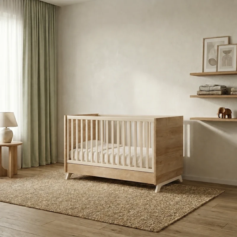 Casababy Rio Vanilla Βρεφικό Κρεβάτι Μετατρεπόμενο