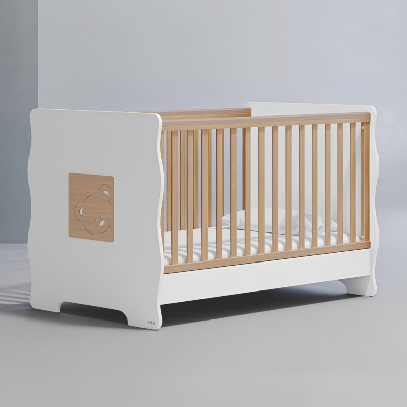 Casababy Winnie White Βρεφικό Κρεβάτι Μετατρεπόμενο