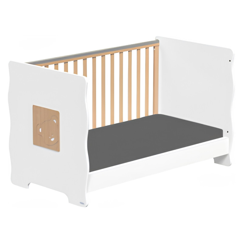 Casababy Winnie White Βρεφικό Κρεβάτι Μετατρεπόμενο