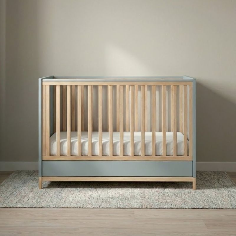 Casababy Zoom Ocean Βρεφικό Κρεβάτι Μετατρεπόμενο Σε Προεφηβικό