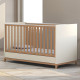 Casababy Zoom Vanilla Βρεφικό Κρεβάτι Μετατρεπόμενο Σε Προεφηβικό