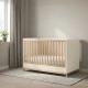 Casababy Zoom Vanilla Βρεφικό Κρεβάτι Μετατρεπόμενο Σε Προεφηβικό