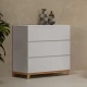 Casababy Zoom White Βρεφική Συρταριέρα