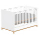 Casababy Zoom White Βρεφικό Κρεβάτι Μετατρεπόμενο