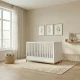 Casababy Zoom White Βρεφικό Κρεβάτι Μετατρεπόμενο