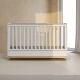 Casababy Zoom White Βρεφικό Κρεβάτι Μετατρεπόμενο