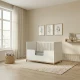 Casababy Zoom White Βρεφικό Κρεβάτι Μετατρεπόμενο