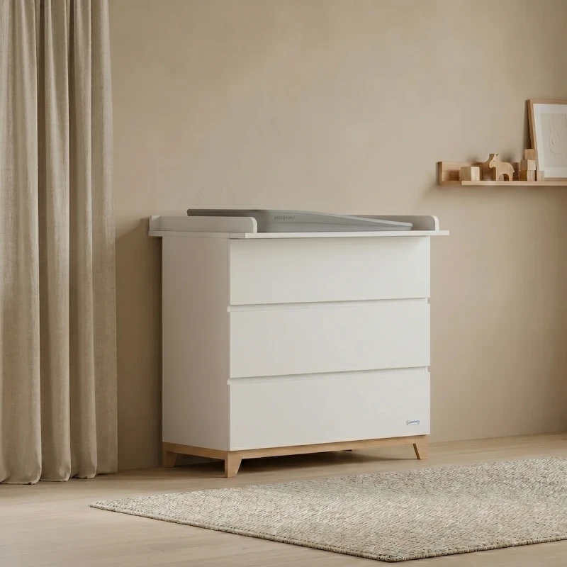 Casababy Zoom White Βρεφική Συρταριέρα