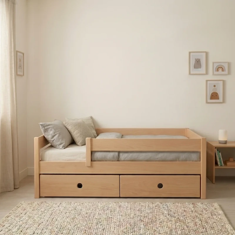 Casakids Dreamy Natutal Κρεβάτι 3-Σε-1