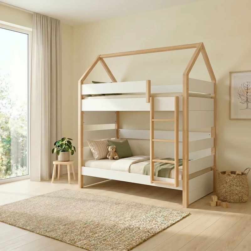 Casakids Kiddy Κουκέτα Μετατρεπόμενη με Αποσπώμενη Σκάλα