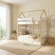 Casakids Kiddy Κουκέτα Μετατρεπόμενη με Αποσπώμενη Σκάλα