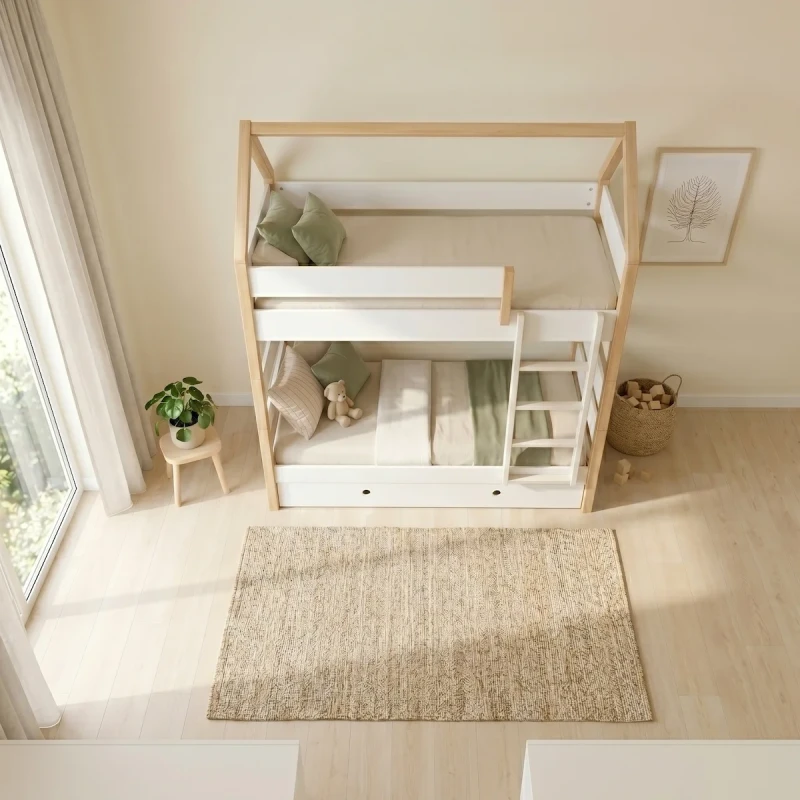 Casakids Kiddy Κουκέτα Μετατρεπόμενη με Αποσπώμενη Σκάλα