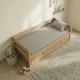 Casakids Kiddy Natural Κρεβάτι Montessori 3-Σε-1
