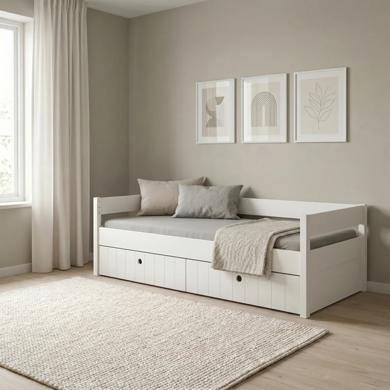 Casakids Kiddy Sofa Παιδικό Κρεβάτι Montessori 2 σε 1