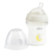 Chicco Natural Feeling Γυάλινο Μπιμπερό 150ml Λευκό