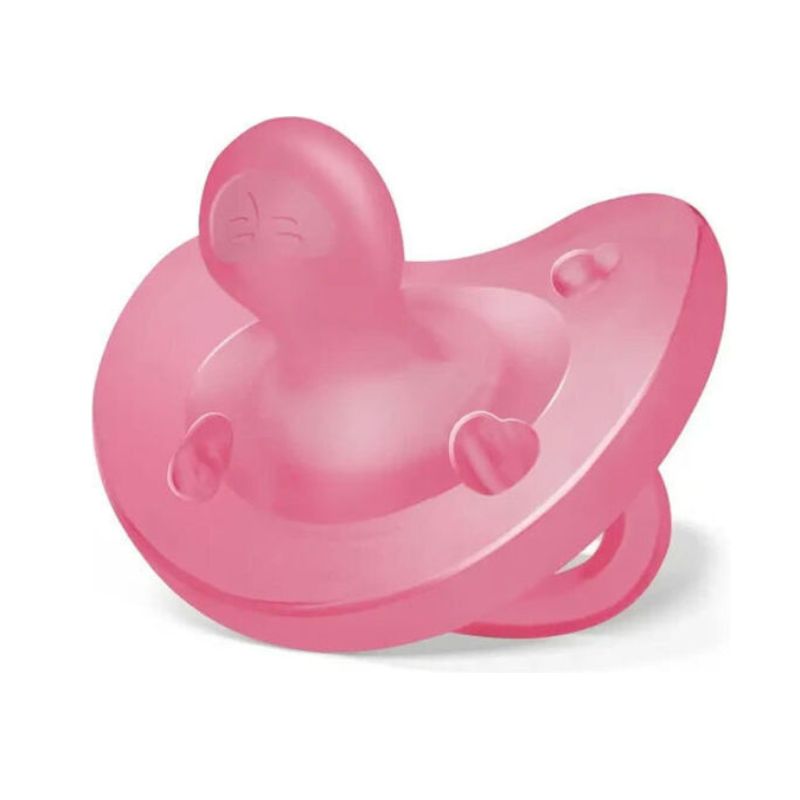 Chicco Physioforma Soft 100% Σιλικονούχα Πιπίλα 1 τμχ Για 16-36 Μηνών Pink