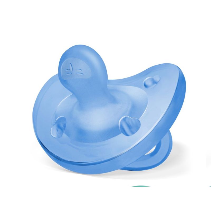 Chicco Physioforma Soft 100% Σιλικονούχα Πιπίλα 1 τμχ Για 6-16 Μηνών Light Blue
