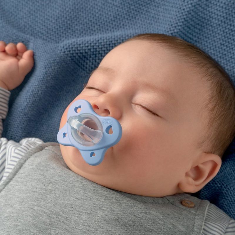 Chicco Physioforma Dual Soft 100% Σιλικονούχα Πιπίλα 1 τμχ Για 0-2 Μηνών Mint