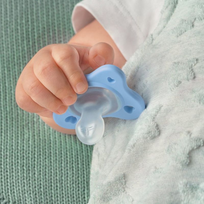 Chicco Physioforma Dual Soft 100% Σιλικονούχα Πιπίλα 1 τμχ Για 0-2 Μηνών Mint