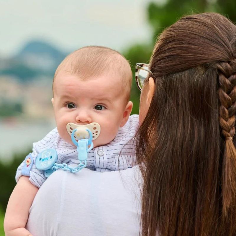 Chicco Κλιπ Πιπίλας Με Αλυσίδα Πράσινο Αστεράκι