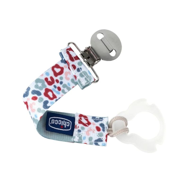 Chicco Fashion Κλιπ Πιπίλας Για 0+ Μηνών Ουδέτερο