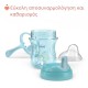 Chicco Training Cup Εκπαιδευτικό Ποτήρη Με Μαλακό Στόμιο Για 6+ Μηνών 200ml Sky Blue