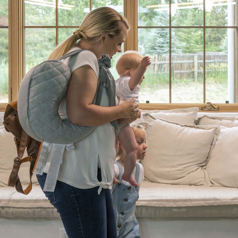 Chicco Boppy Anywhere Μαξιλάρι Θηλασμού Grey