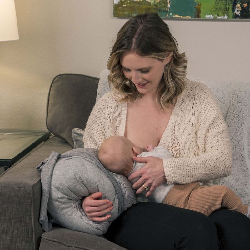 Chicco Boppy Anywhere Μαξιλάρι Θηλασμού Grey