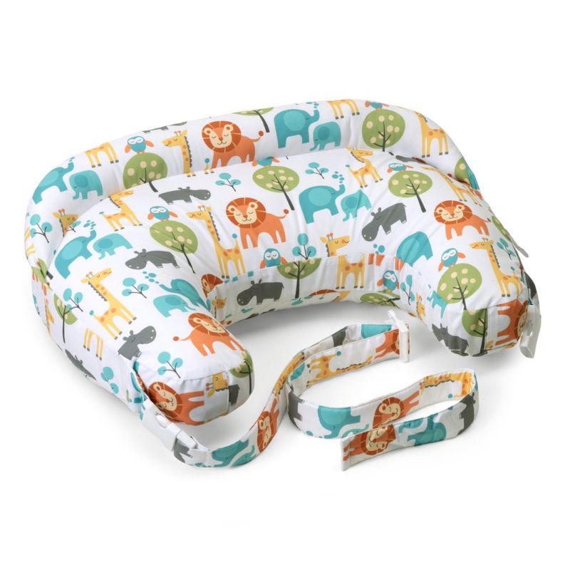 Chicco Boppy Deluxe Μαξιλάρι Θηλασμού Για 0+ Μηνών Peaceful Jungle