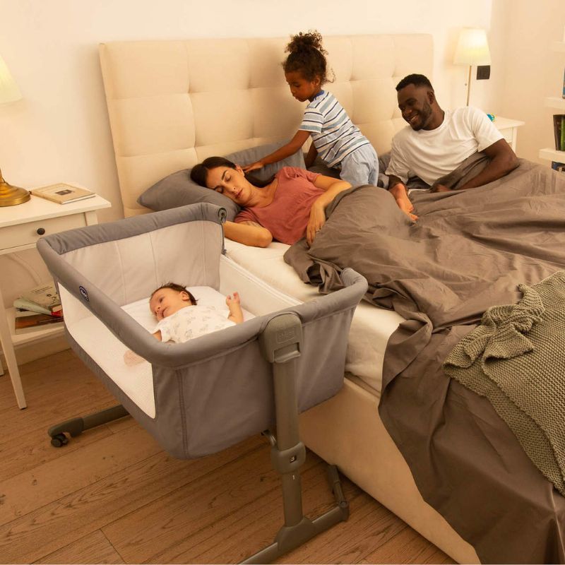 Chicco Next2Me Essential Re Lux Λίκνο Dove