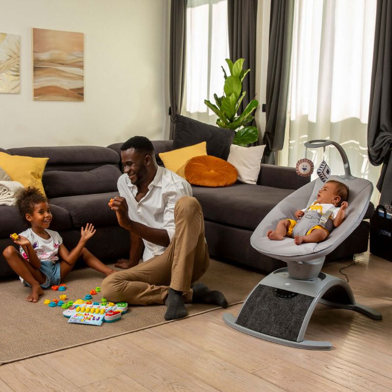 Chicco Comfy Wave Ηλεκτρονικό Ρηλάξ 0-12 Μηνών Grey