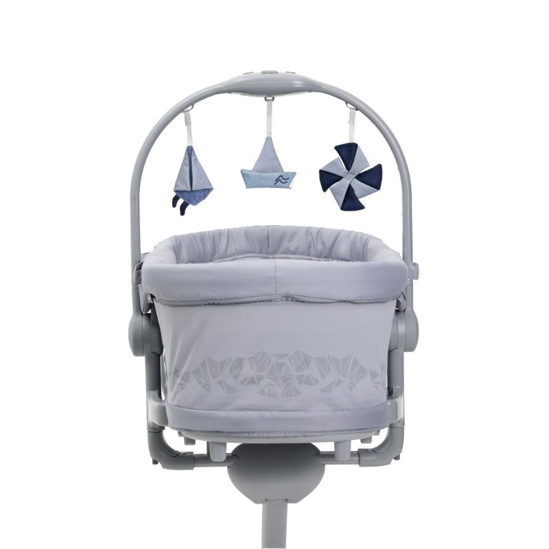 Chicco Baby Hug Pro 5-Σε-1 Λίκνο Grey