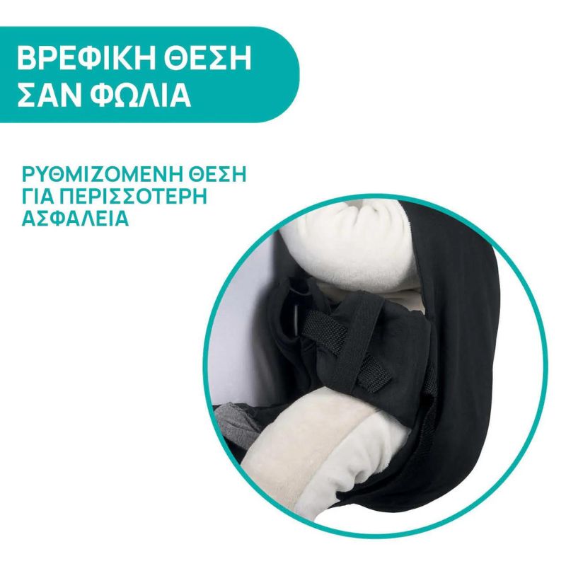 Chicco Skin Fit Μάρσιππος 3.9-9kg Blue Passion