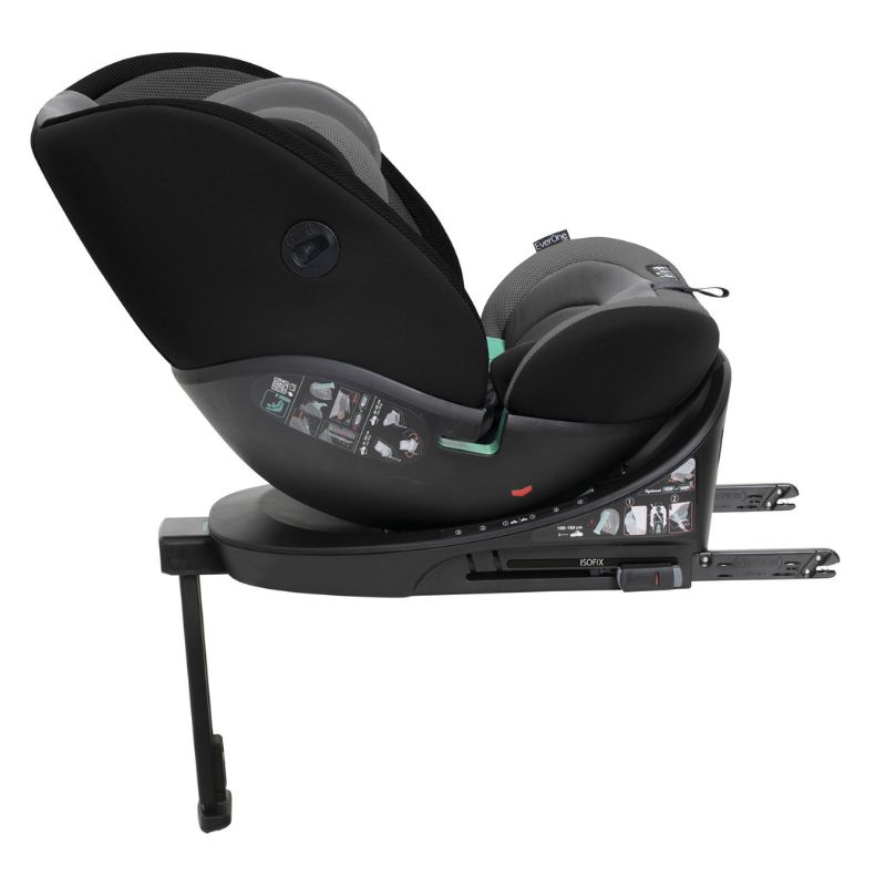 Chicco EverOne i-Size Κάθισμα Αυτοκινήτου 40-150cm Grey Black