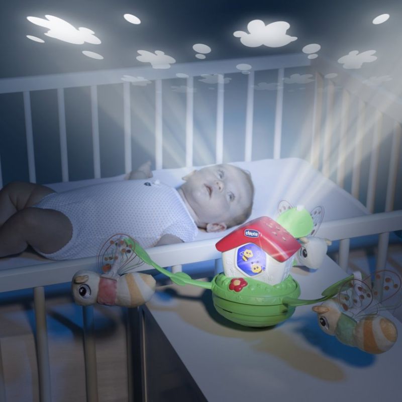 Chicco Βρεφικό Παιχνίδι Κούνιας Για 0+ Μηνών Καρουζέλ Μελισσούλες